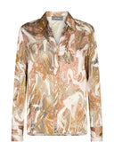 Mos Mosh Letana Marble Long Sleeve Shirt