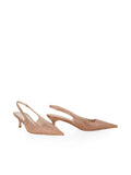 Marc Cain Sling Back Pumps with Sparkle