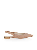 Marc Cain Ballerina Sling Back Flats in Soft Rose