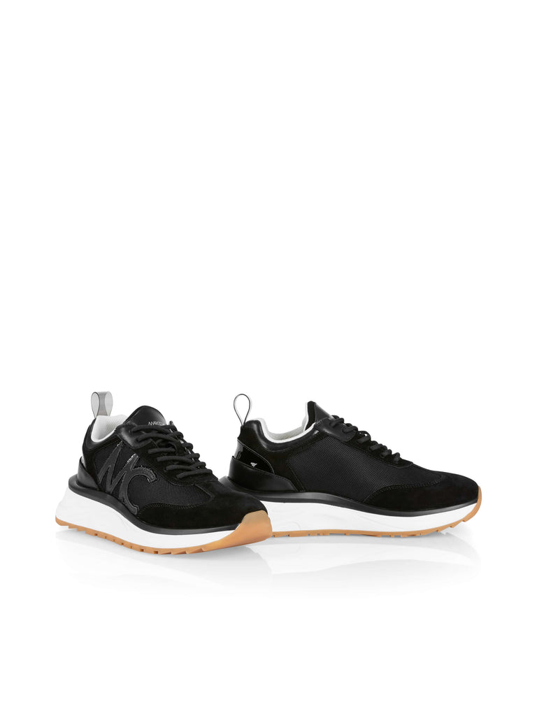 Marc Cain Sneakers in black with MC logo
