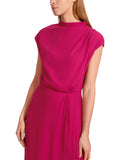 Marc Cain Long Elegant Dress in Flowing Material