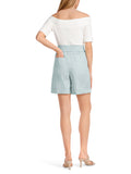 Marc Cain Cotton Shorts in Ice Blue