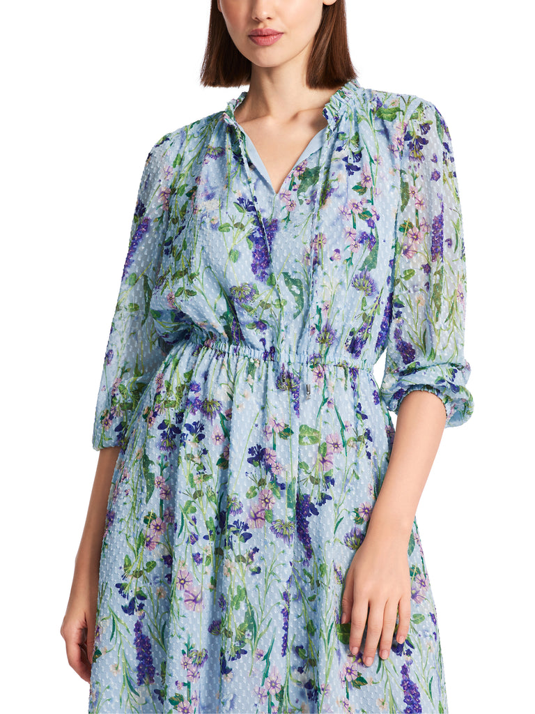Marc Cain Dress in flowing floral dress