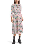 Marc Cain midi dress with pleat details