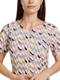 Marc Cain dress in geometric print dress