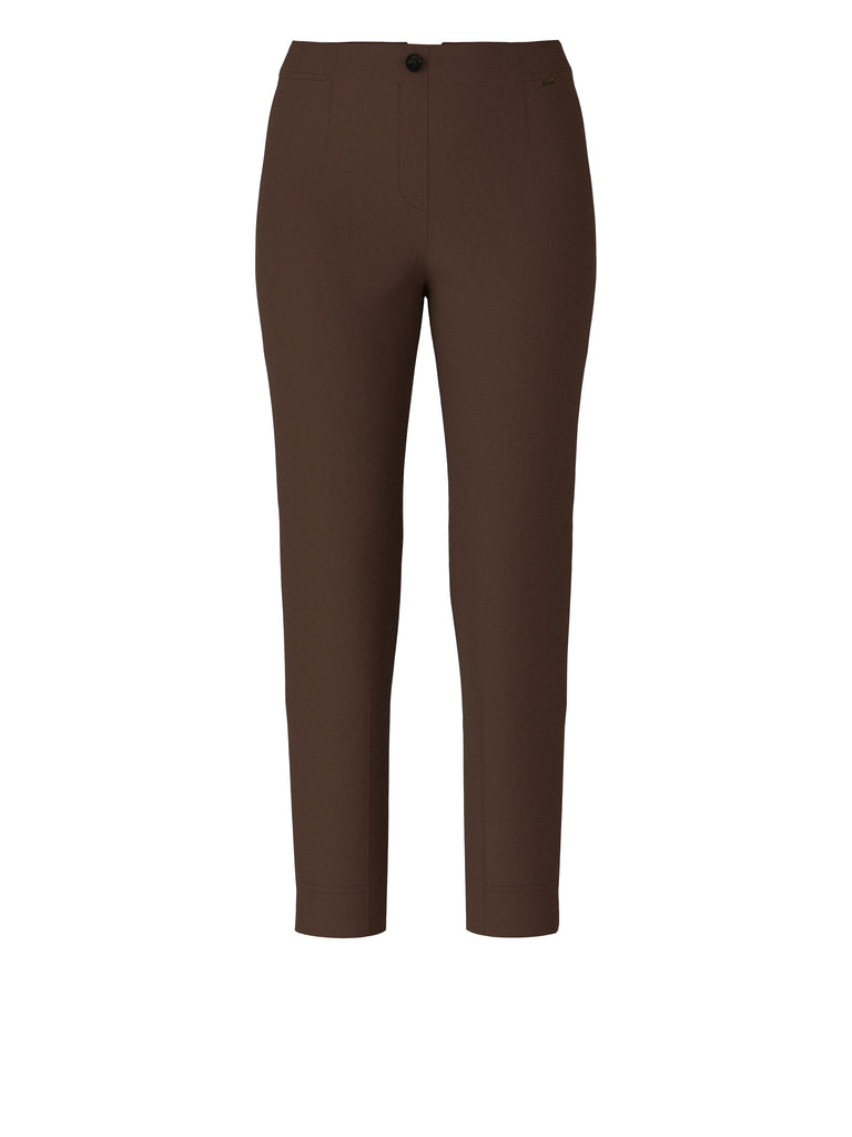 Marc Cain Pants in Chocolate Brown