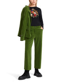 Marc Cain Long sleeve Black Top with Sequin Motif