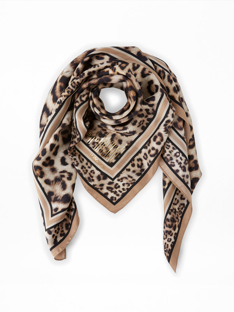 Marc Cain Scarf in Leopard Print