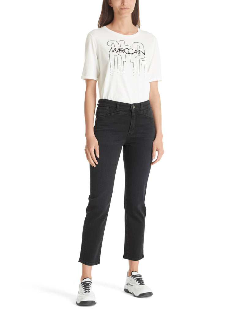Marc Cain Riad "Rethink Together" Jeans in colour anthracite grey