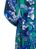 Marc Cain Casual Printed Dress in Green Print