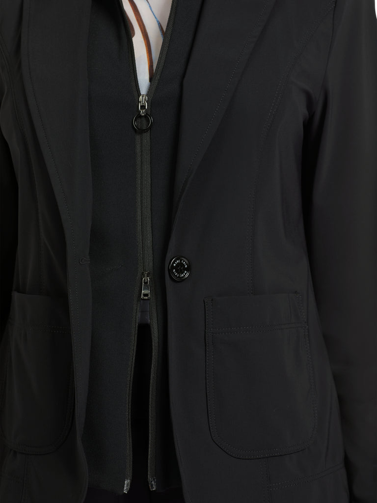 Marc Cain Two-in-one blazer in black
