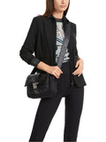 Marc Cain Two-in-one blazer in black