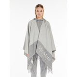 Max Mara Leisure Deodara Cape in Grey