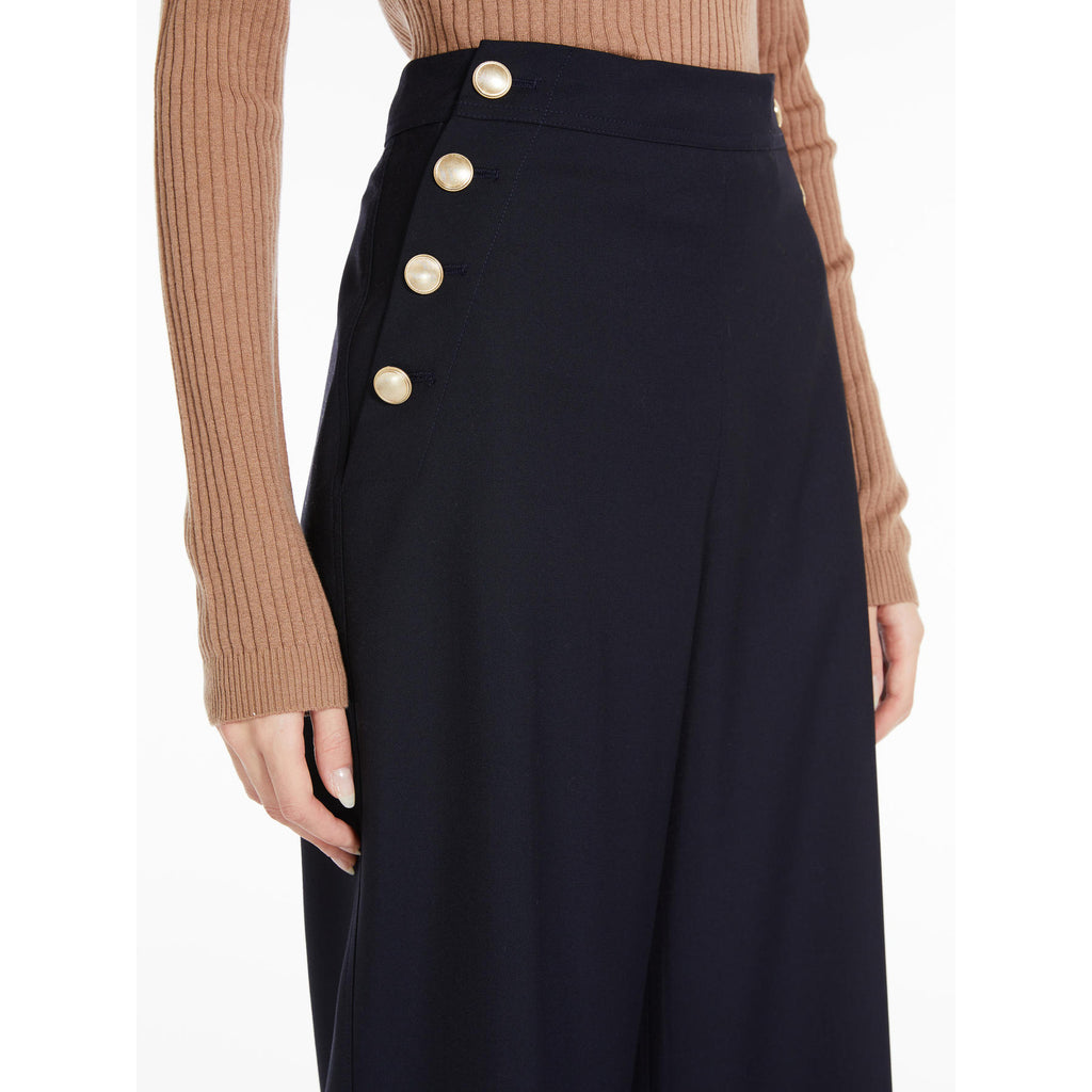 Studio Max Mara Cammeo Wool Blend Trousers