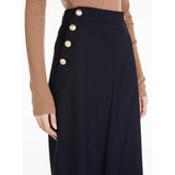 Studio Max Mara Cammeo Wool Blend Trousers