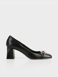 Marc Cain Black Pumps with Clasp Detail