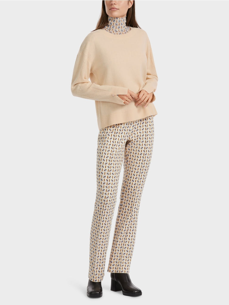 Marc Cain Elegant Sweater in Cashmere and Wool