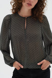 In Wear Ibi Long Sleeve Blouse