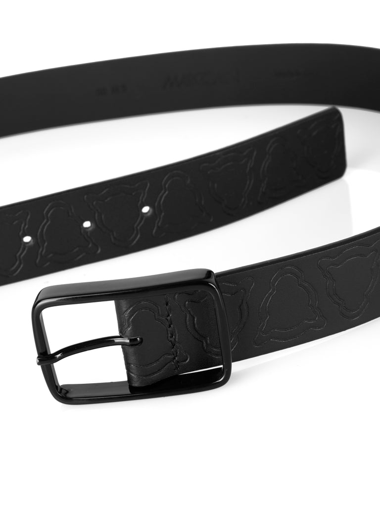Marc Cain Belt in black with print